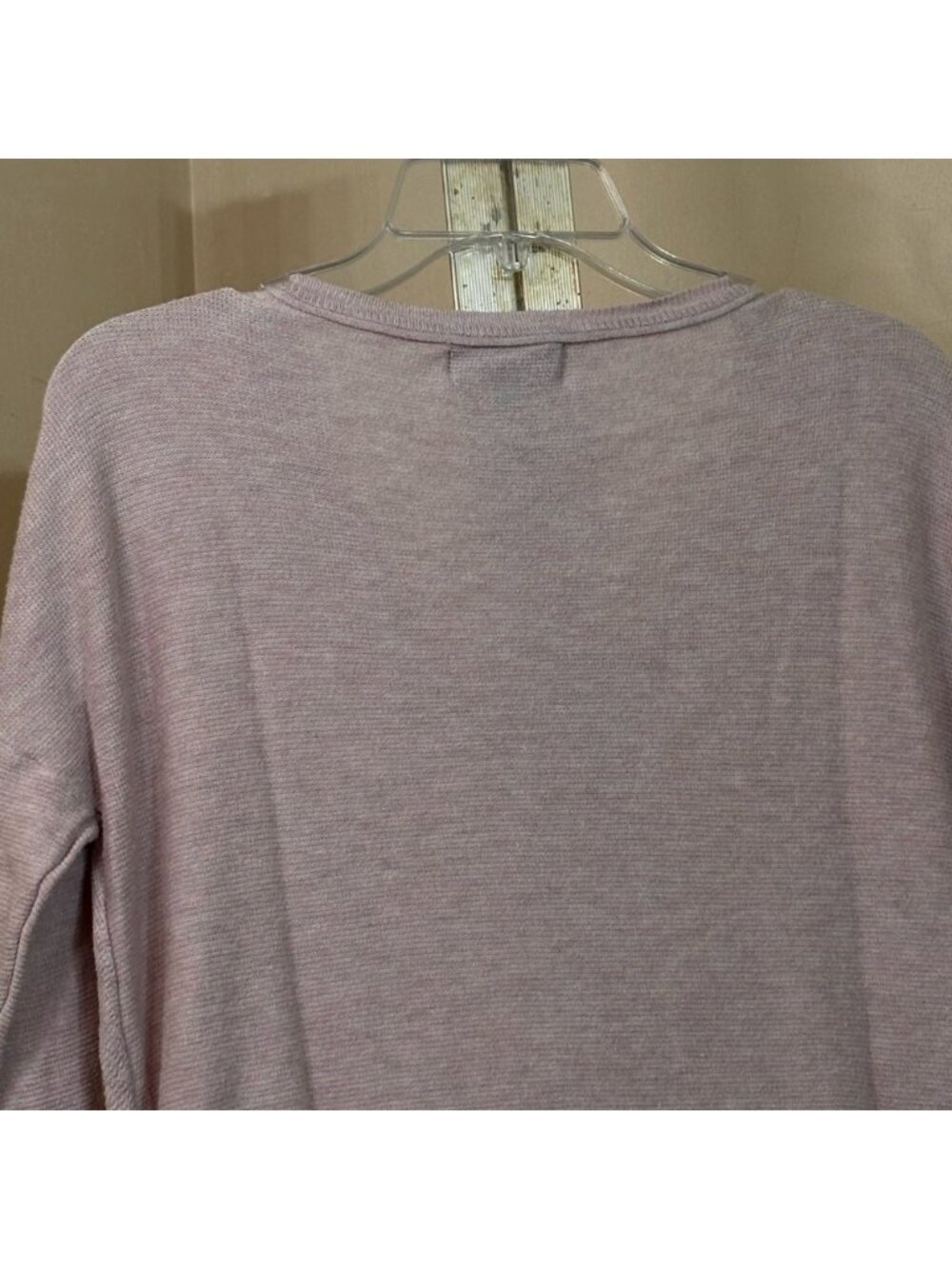 Mossimo Pink V-Neck Sweater Sz L - Picture 3 of 6